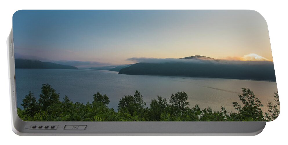Natanson Portable Battery Charger featuring the photograph Sunrise Allegheny National Forest by Steven Natanson