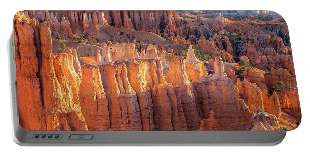 Bryce Canyon National Park Portable Battery Charger featuring the photograph Sunrise at Sunset Point by Jonathan Nguyen
