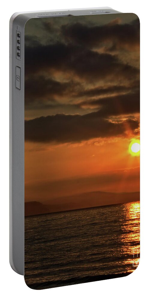 Portland Portable Battery Charger featuring the photograph Sunrise in Portland by Stephen Melia