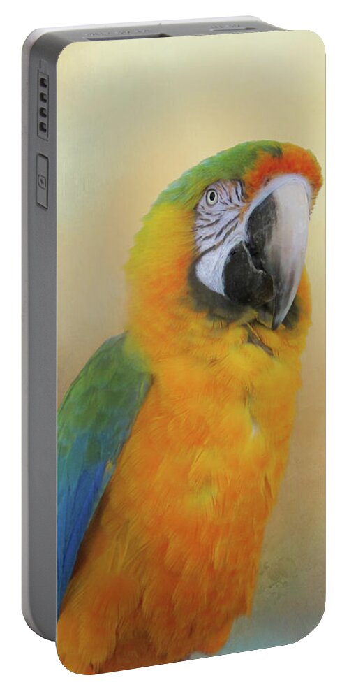 Sunrise Portable Battery Charger featuring the digital art Sunrise by Victoria Harrington