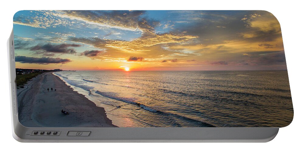 Sunrise Portable Battery Charger featuring the photograph Sunrise8 by Star City SkyCams