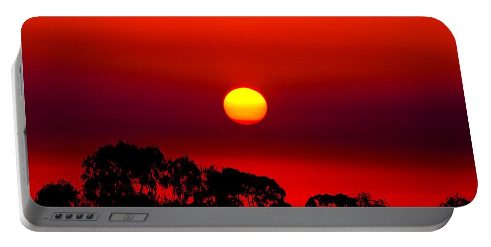 Landscape Portable Battery Charger featuring the photograph Sunset Dreaming by Az Jackson