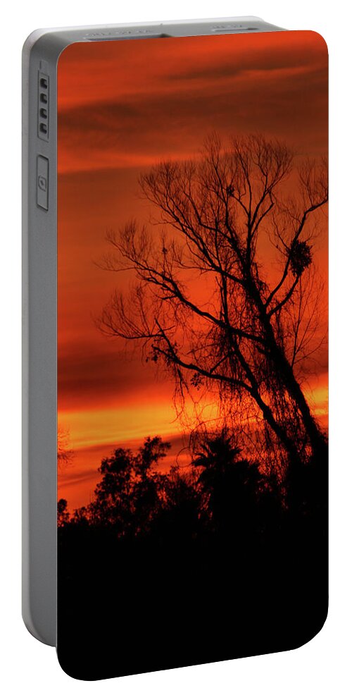 Photo Portable Battery Charger featuring the photograph Sunset in Sacramento by Pat Moore