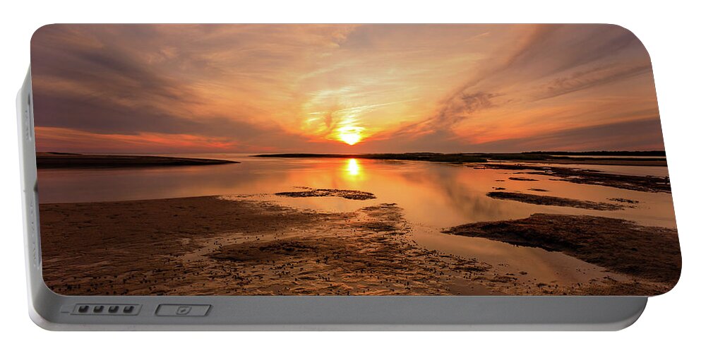 Sunset Portable Battery Charger featuring the photograph Sunset on the Cape by Rob Davies