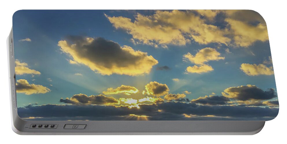 Iphone Portable Battery Charger featuring the photograph Sunset Sarasota Bay by Richard Goldman