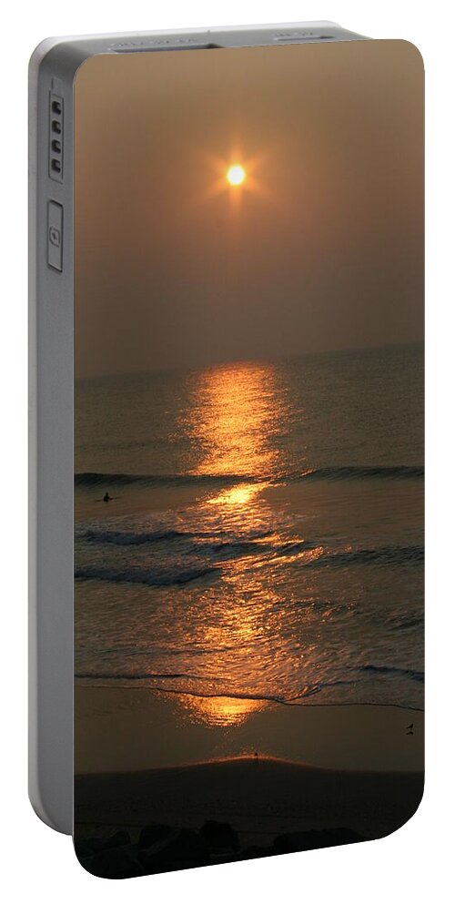 Sunset Portable Battery Charger featuring the photograph Sunshine by Julie Lueders 