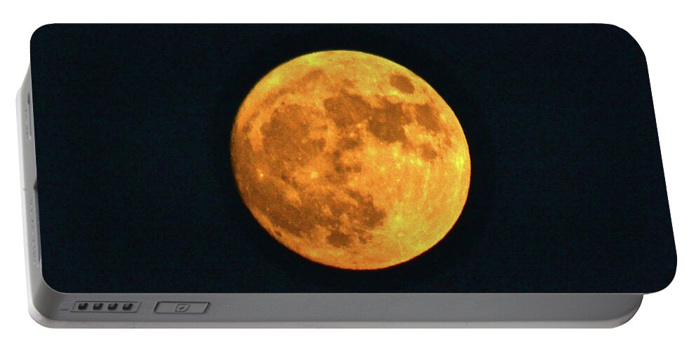 Supermoon Portable Battery Charger featuring the photograph Super Moon 2016 by Don Mercer