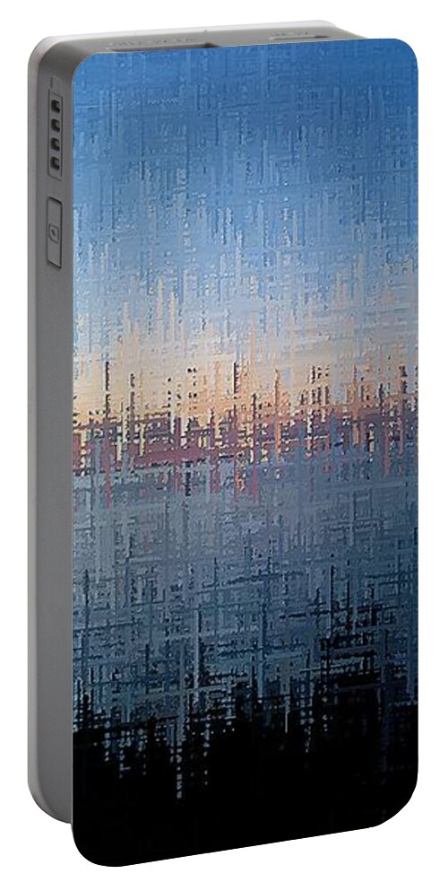 Dawn Portable Battery Charger featuring the digital art Superior Dawn by David Manlove