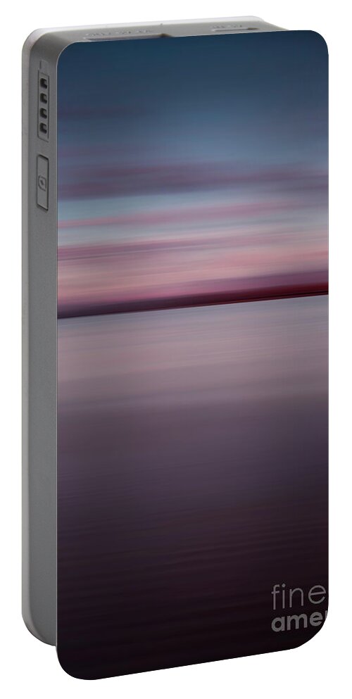 Cloudscape Portable Battery Charger featuring the photograph Surreal Beach by David Lichtneker