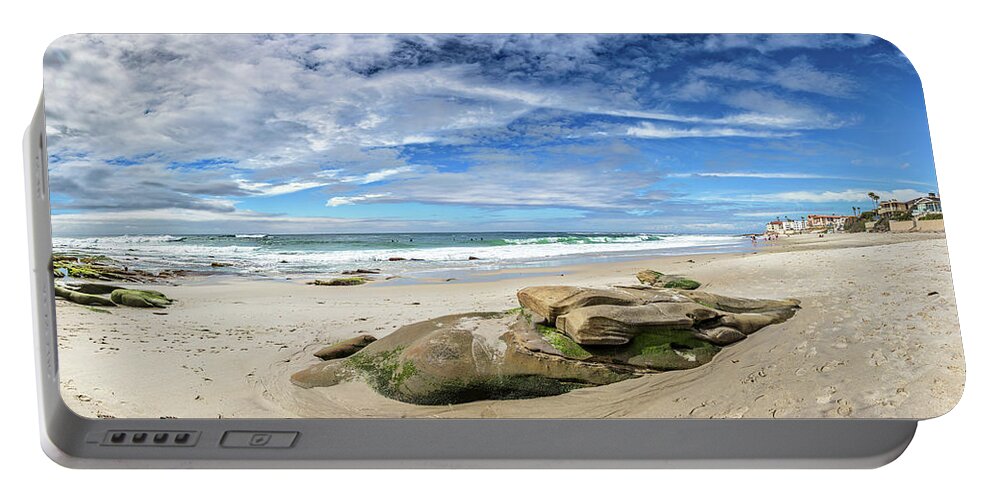 Beach Portable Battery Charger featuring the photograph Surrounded by Beauty by Peter Tellone