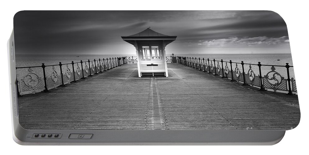 Swanage Portable Battery Charger featuring the photograph Swanage Pier by Smart Aviation