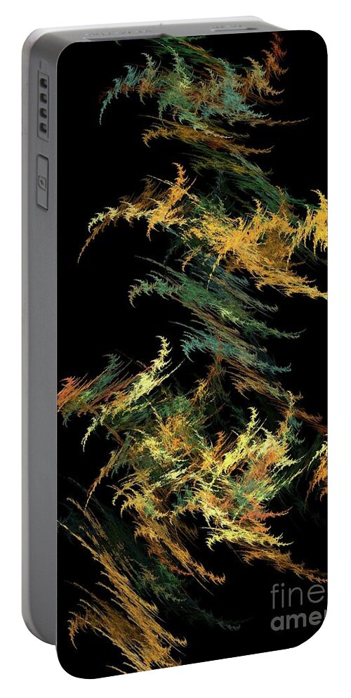 Sway Portable Battery Charger featuring the digital art Sway Through The Crowd by Elizabeth McTaggart