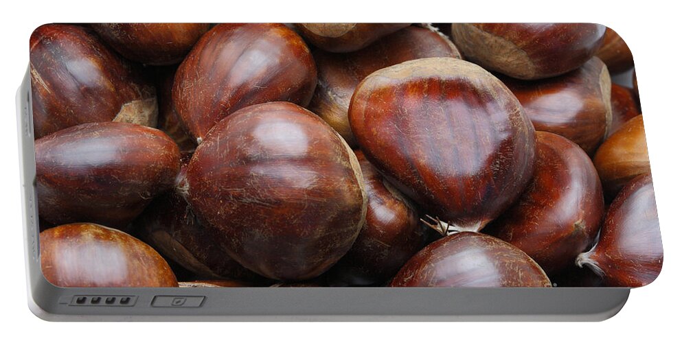 Chestnuts Portable Battery Charger featuring the photograph Sweet chestnuts by Gaspar Avila