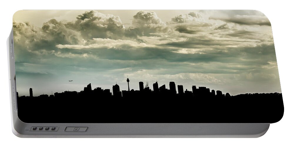 Sydney Portable Battery Charger featuring the photograph Sydney Skyline by Chris Cousins