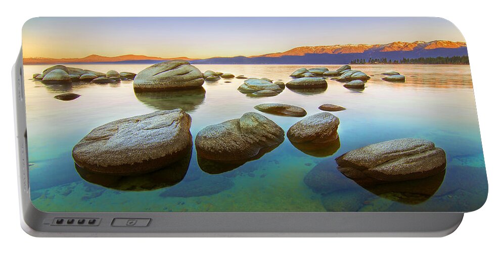 Dreamscape Portable Battery Charger featuring the photograph Tahoe Dream by Steve Baranek