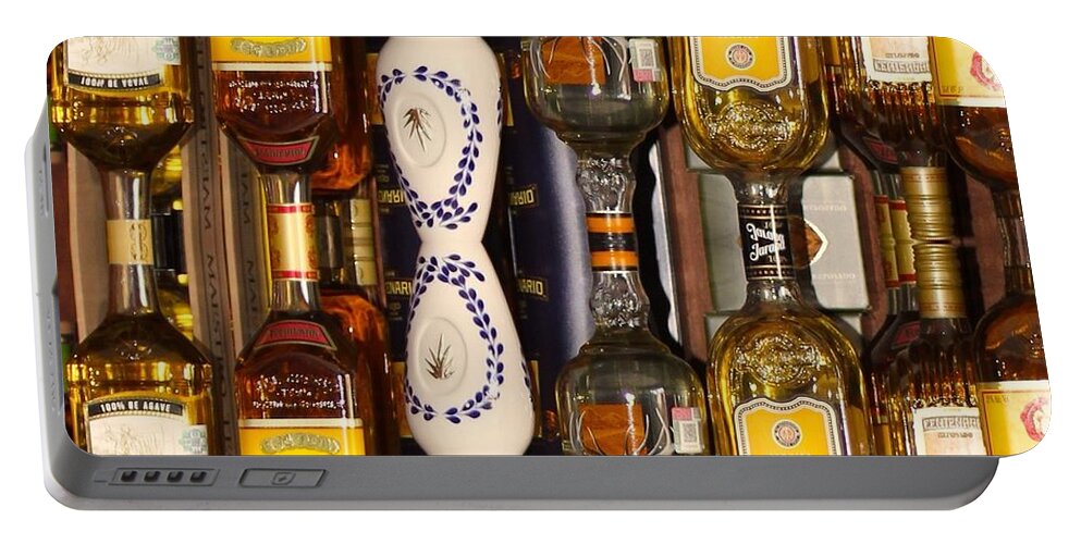 Tequila Portable Battery Charger featuring the photograph Tequila Mirage by Alice Terrill