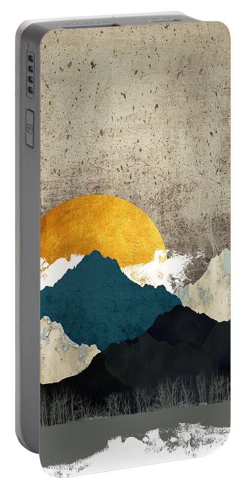 Thaw Portable Battery Charger featuring the digital art Thaw by Katherine Smit