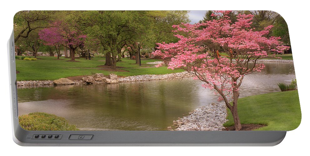Spring Portable Battery Charger featuring the photograph The Beauty of Spring by Angie Tirado