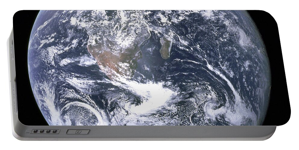The Blue Marble Portable Battery Charger featuring the photograph The Blue Marble by Apollo 17 Crew Member