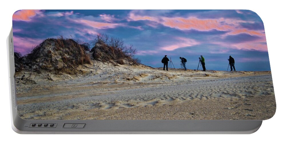 Landscapes Portable Battery Charger featuring the photograph The Colors of Sunset by Donald Brown