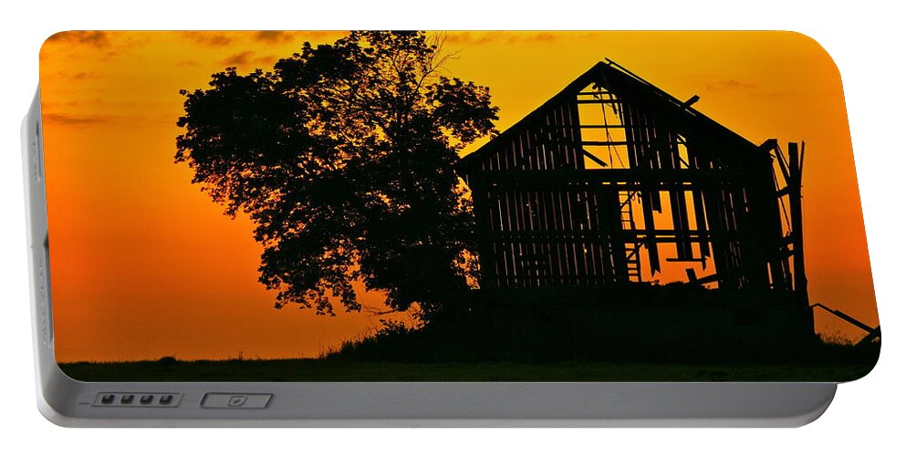 Landscape Portable Battery Charger featuring the photograph The End Is Near by Michael Peychich