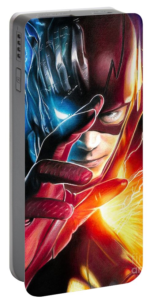 The Flash Savitar God Of Speed Portable Battery Charger For Sale By Danny Daniel