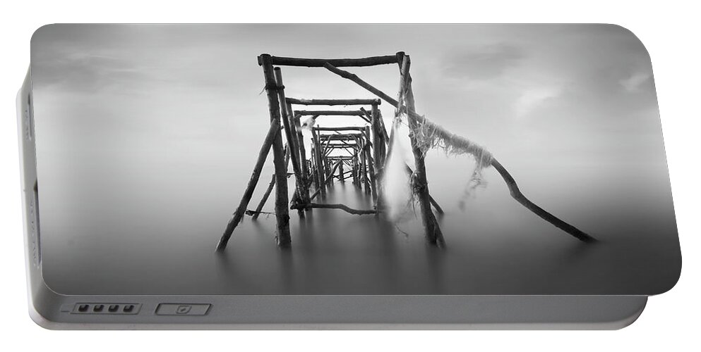 Bridge Portable Battery Charger featuring the photograph The Gate by Dicky Sangadji