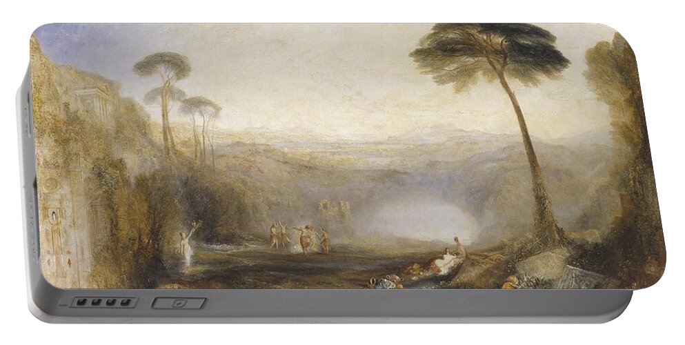 Joseph Mallord William Turner 1775�1851  The Golden Bough Portable Battery Charger featuring the painting The Golden Bough by Joseph Mallord