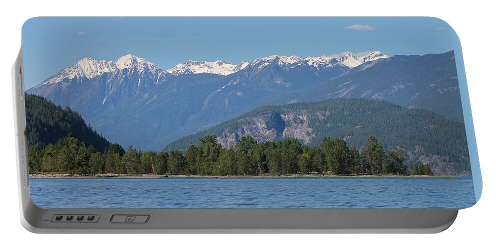 Kaslo Portable Battery Charger featuring the photograph The Koots by Cathie Douglas