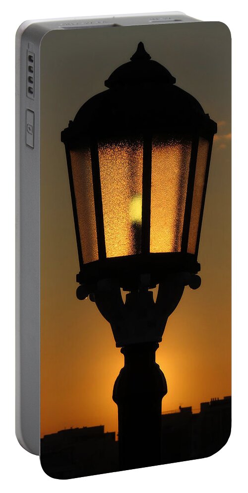 Sunset Portable Battery Charger featuring the photograph The Light Within by John Topman
