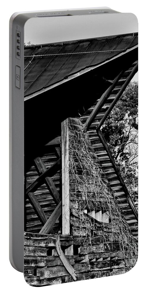 Barn Portable Battery Charger featuring the photograph The Loft by Randy Rogers