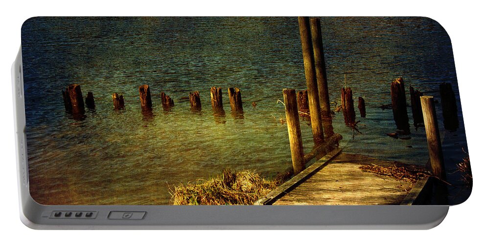 Festblues Portable Battery Charger featuring the photograph The Magic Hour.. by Nina Stavlund