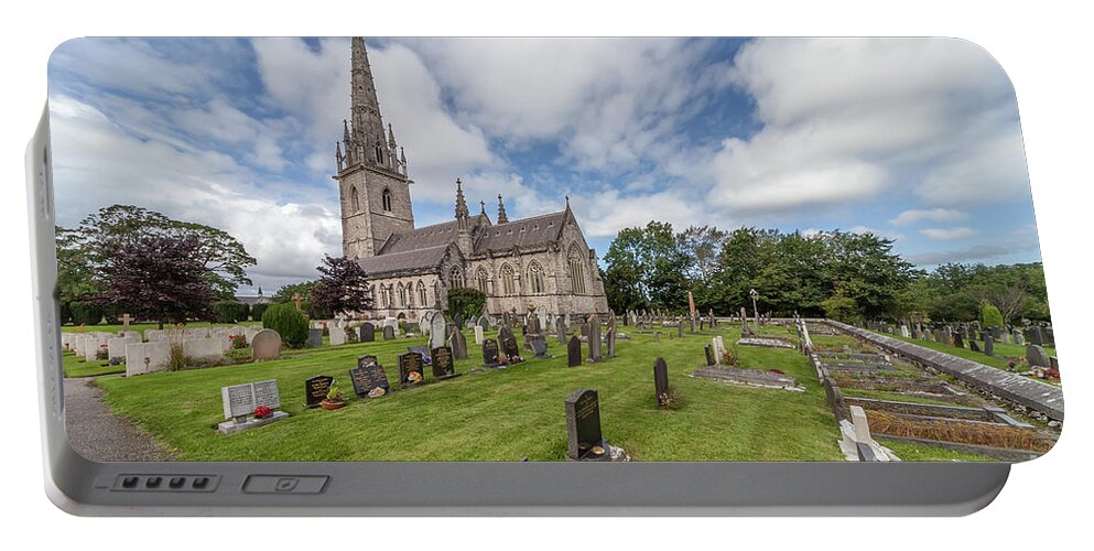 Marble Church Portable Battery Charger featuring the photograph The Marble Church by Adrian Evans