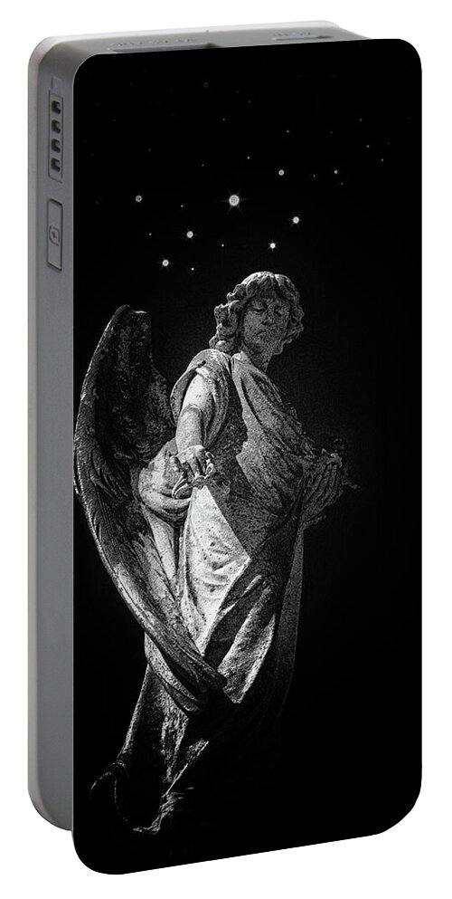 Angels Portable Battery Charger featuring the photograph The Messenger by Jim Cook