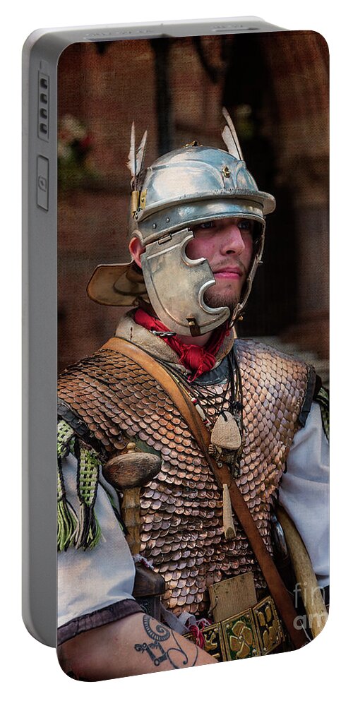 Architecture Portable Battery Charger featuring the photograph Roman Duty at World 's End by Brenda Kean