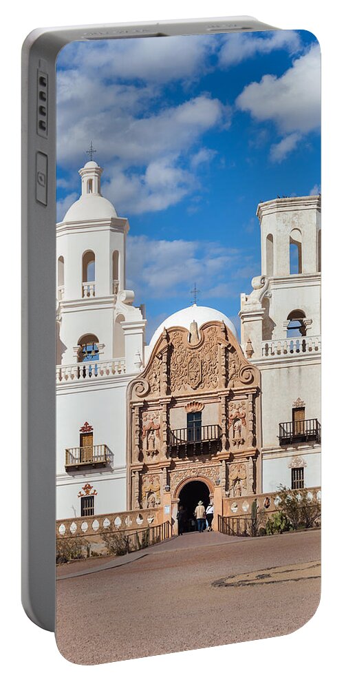Architecture Portable Battery Charger featuring the photograph The Mission by Ed Gleichman