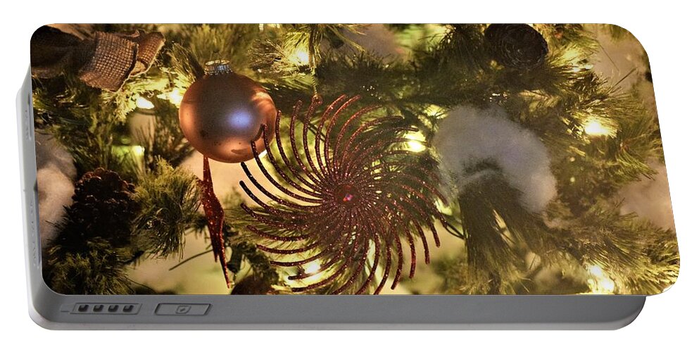 Decorations Portable Battery Charger featuring the photograph The Most Important Tree by John Glass