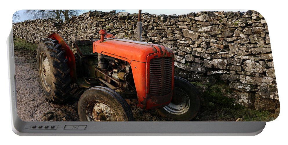 Old Portable Battery Charger featuring the photograph The Old Tractor by Lukasz Ryszka