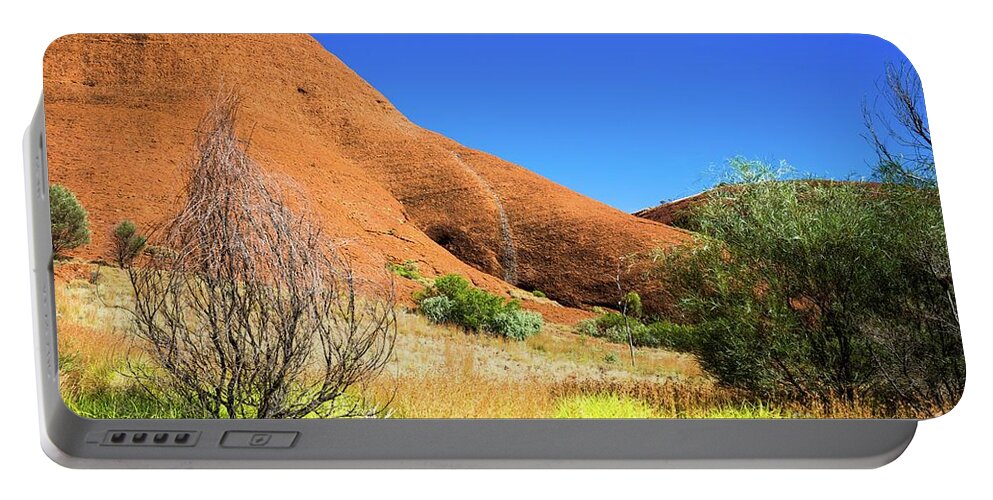 2017 Portable Battery Charger featuring the photograph The Olgas Kata Tjuta by Andrew Michael