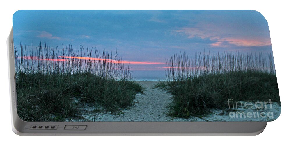 St. Augustine Portable Battery Charger featuring the photograph The Path by LeeAnn Kendall