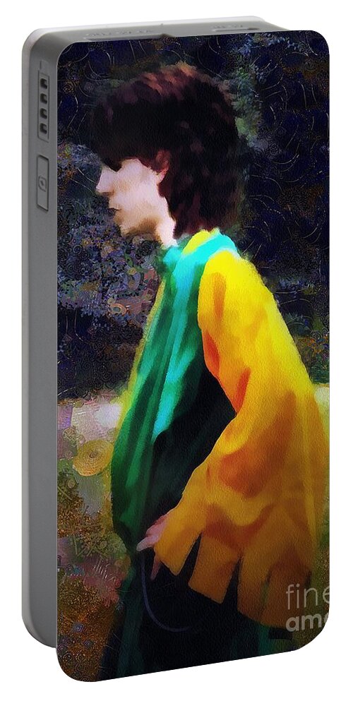 Building Portable Battery Charger featuring the painting The Rejected Suitor by RC DeWinter