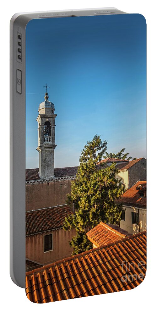 The Roofs Of Venice By Marina Usmanskaya Portable Battery Charger featuring the photograph The roofs of Venice by Marina Usmanskaya
