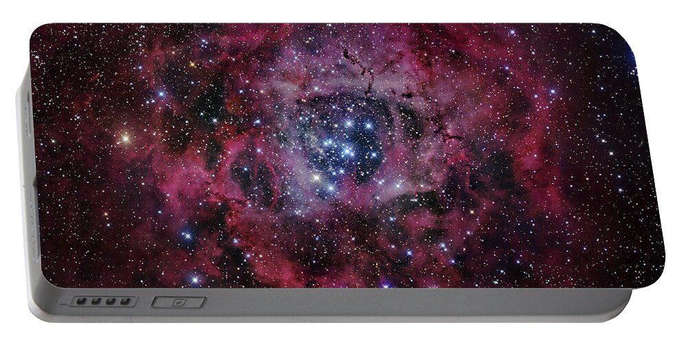 Astronomy Portable Battery Charger featuring the photograph The Rosette Nebula by Robert Gendler