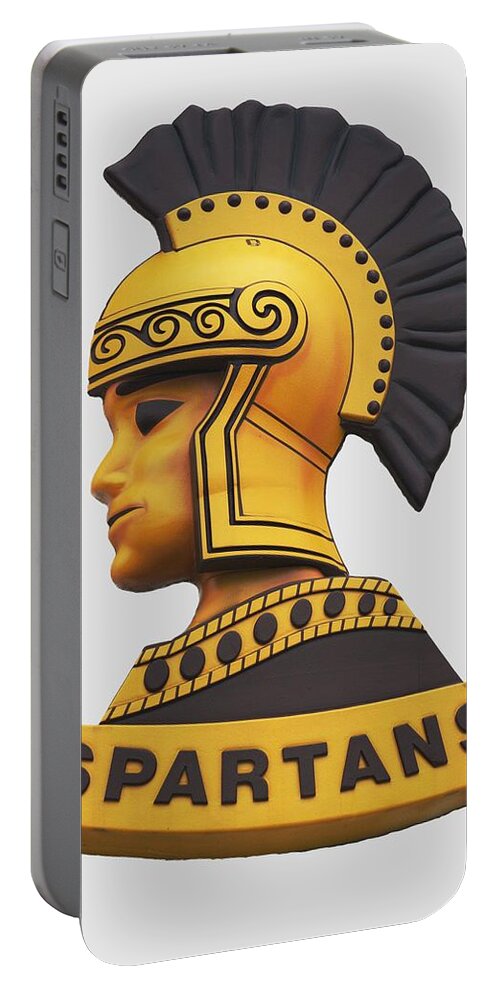 Mhs Portable Battery Charger featuring the photograph The Spartans by Mark Dodd