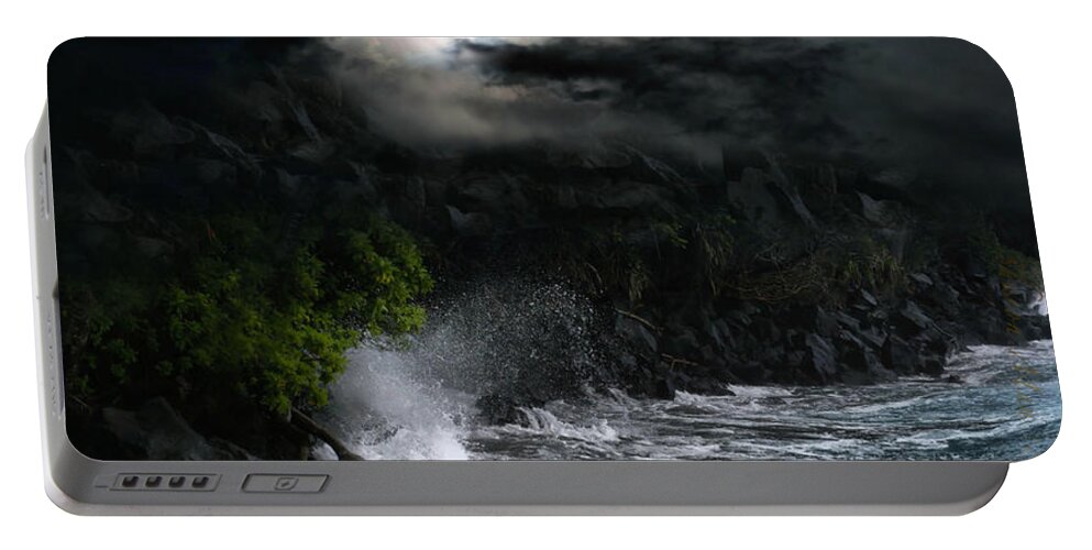 Hamoa Beach Portable Battery Charger featuring the photograph The Supreme Soul by Sharon Mau
