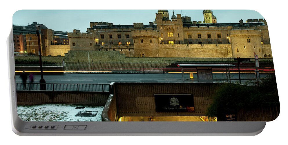 Tower Of London Portable Battery Charger featuring the photograph The Tower of London by Michalakis Ppalis