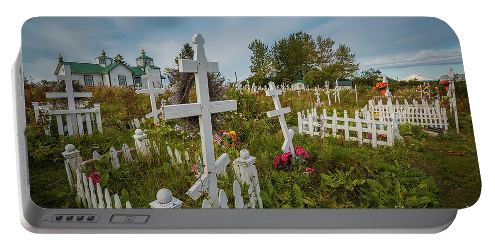 The Transfiguration Of Our Lord Portable Battery Charger featuring the photograph The Transfiguration of Our Lord Russian Orthodox Church by Eva Lechner