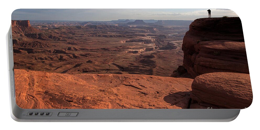 Utah Portable Battery Charger featuring the photograph The Vast Lands by Jim Garrison