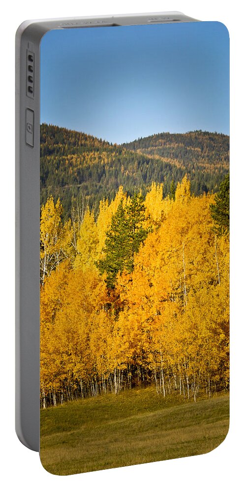 Aspen Portable Battery Charger featuring the photograph Them Thar Hills by Albert Seger