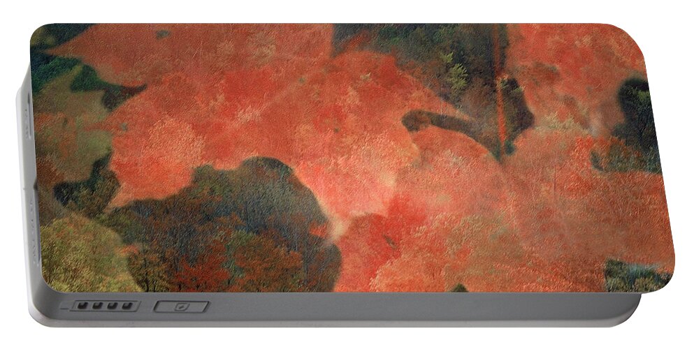 Fall Leaves Portable Battery Charger featuring the photograph Thornbury by DArcy Evans